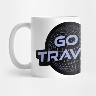 Go Travel Retro Y2K Wanderlust Graphic Mug